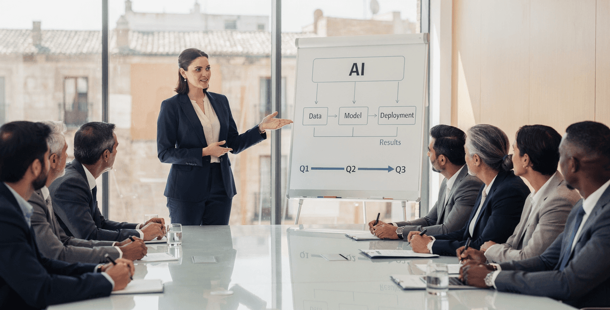 Ya has decidido que la IA es una prioridad en la empresa