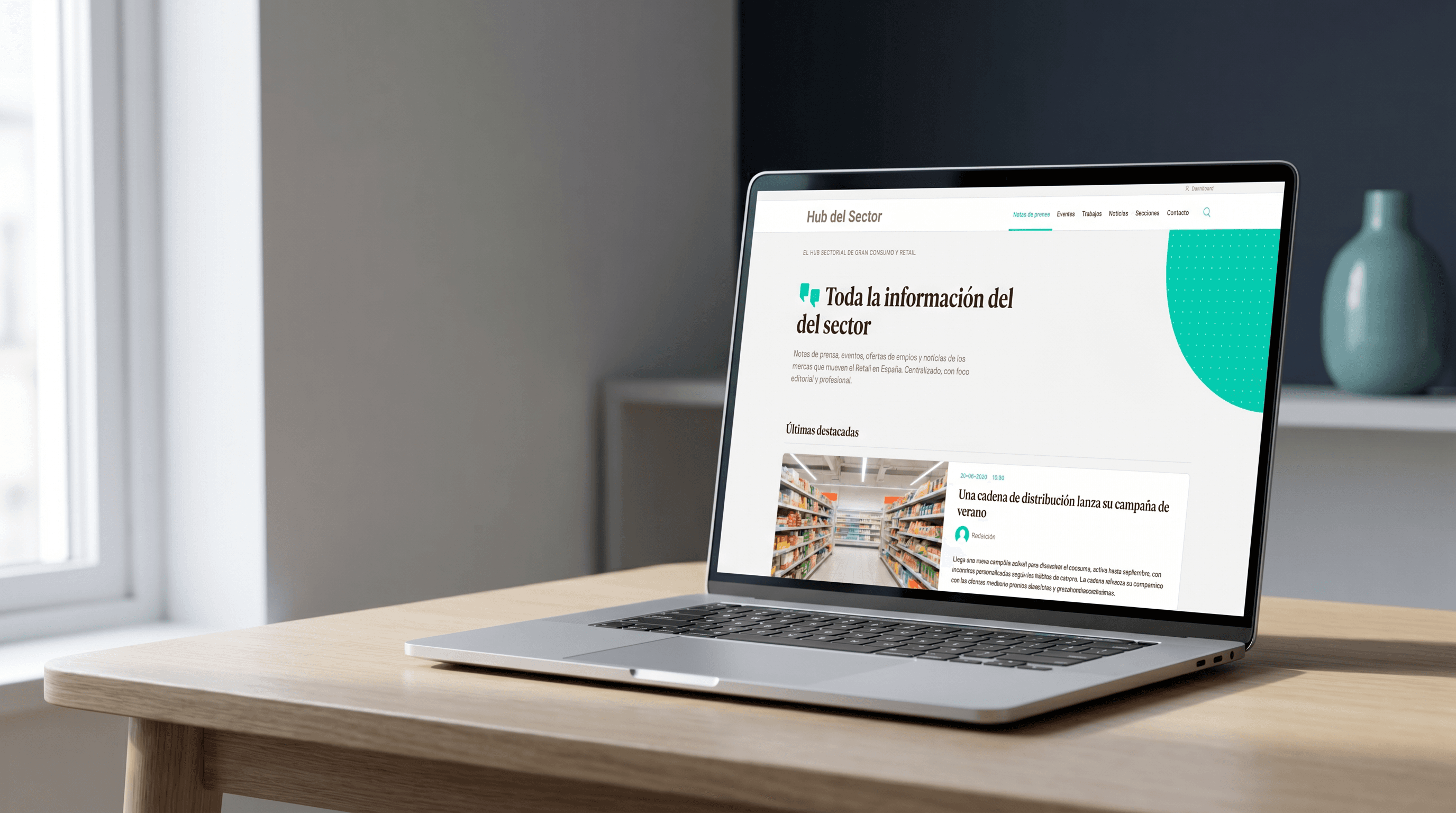CMS a medida con IA: cómo automatizamos las notas de prensa de un medio de comunicación